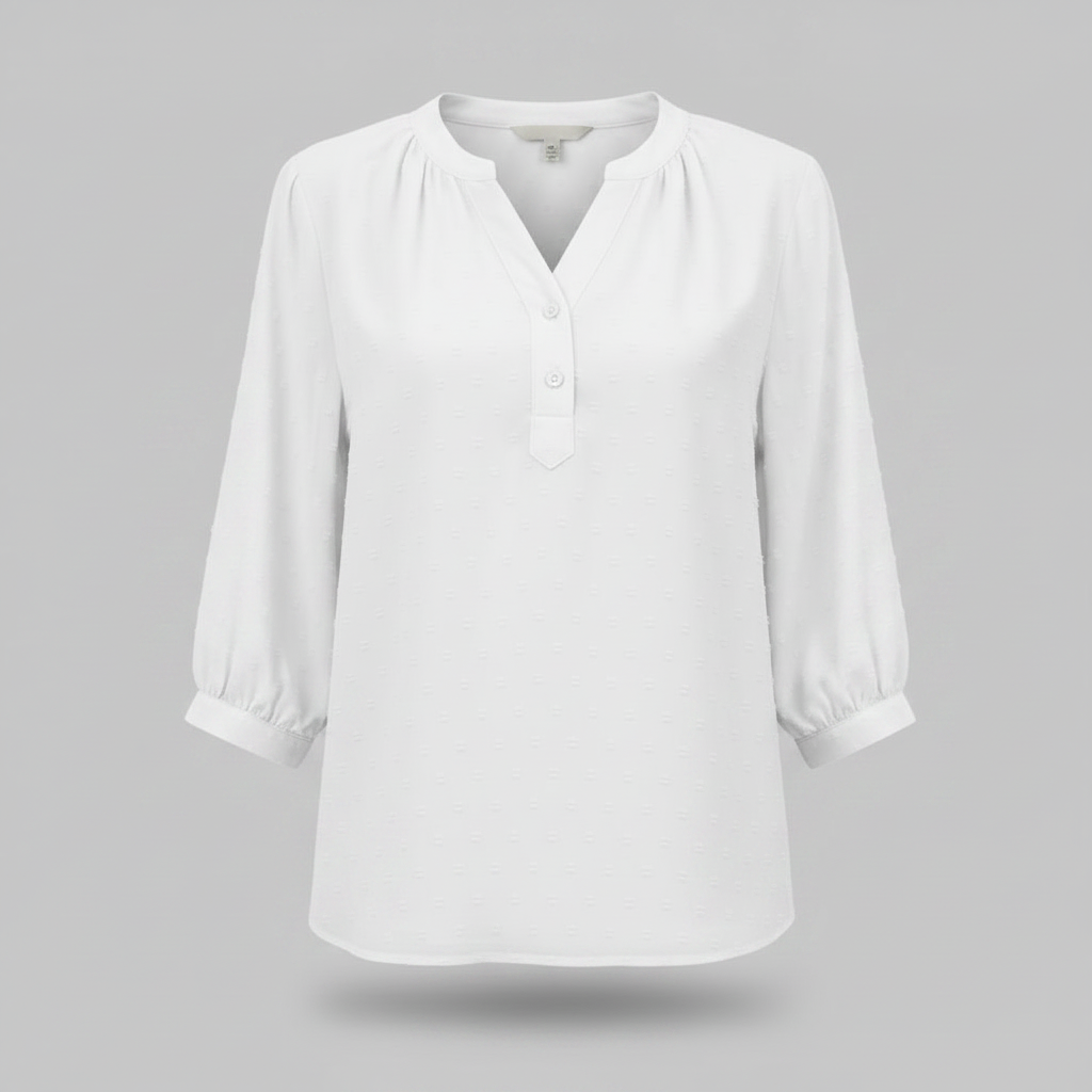 Silky Patchwork Women's Blouse | Versatile Summer Top