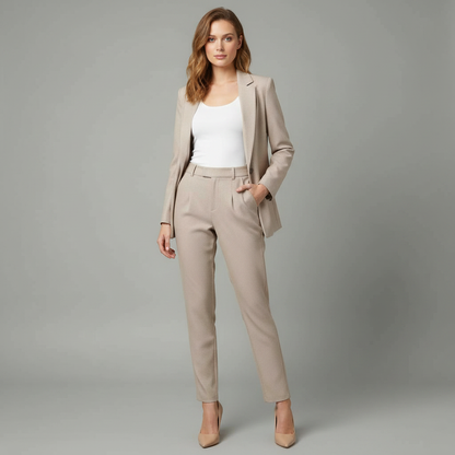 Bianca Trousers | Women's Black Pants with Elegant Details
