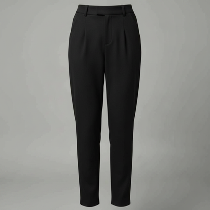 Bianca Trousers | Women's Black Pants with Elegant Details