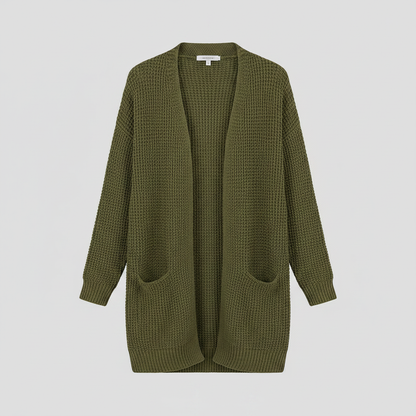Elegant Black Cashmere Cardigan | Women's Cardigan Sweater