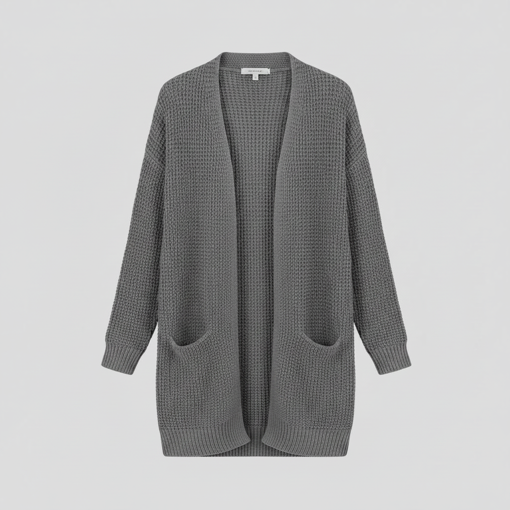Elegant Black Cashmere Cardigan | Women's Cardigan Sweater