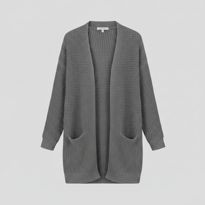 Elegant Black Cashmere Cardigan | Women's Cardigan Sweater