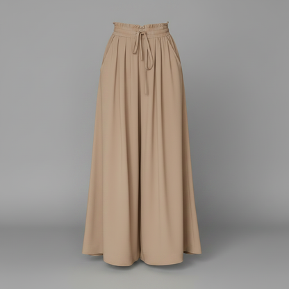 Linen Wide Leg Pants Women | Comfortable Black Trousers