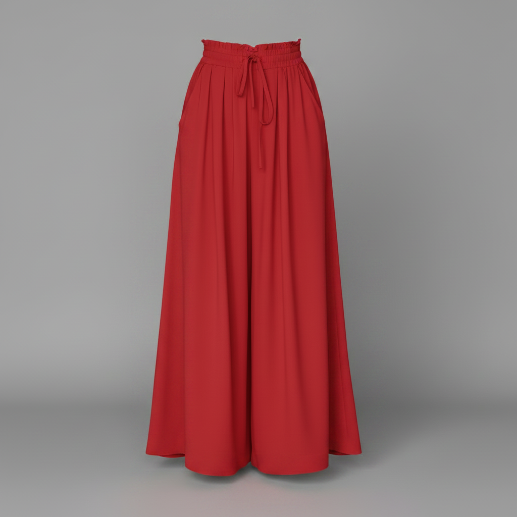 Linen Wide Leg Pants Women | Comfortable Black Trousers