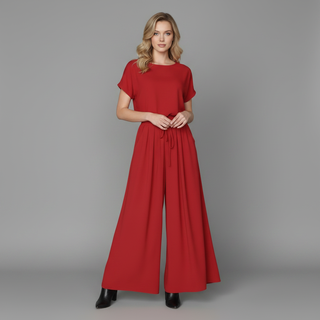 Linen Wide Leg Pants Women | Comfortable Black Trousers