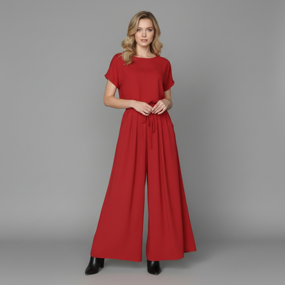 Linen Wide Leg Pants Women | Comfortable Black Trousers