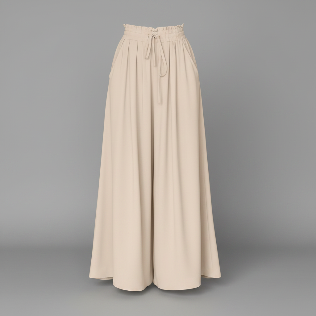Linen Wide Leg Pants Women | Comfortable Black Trousers