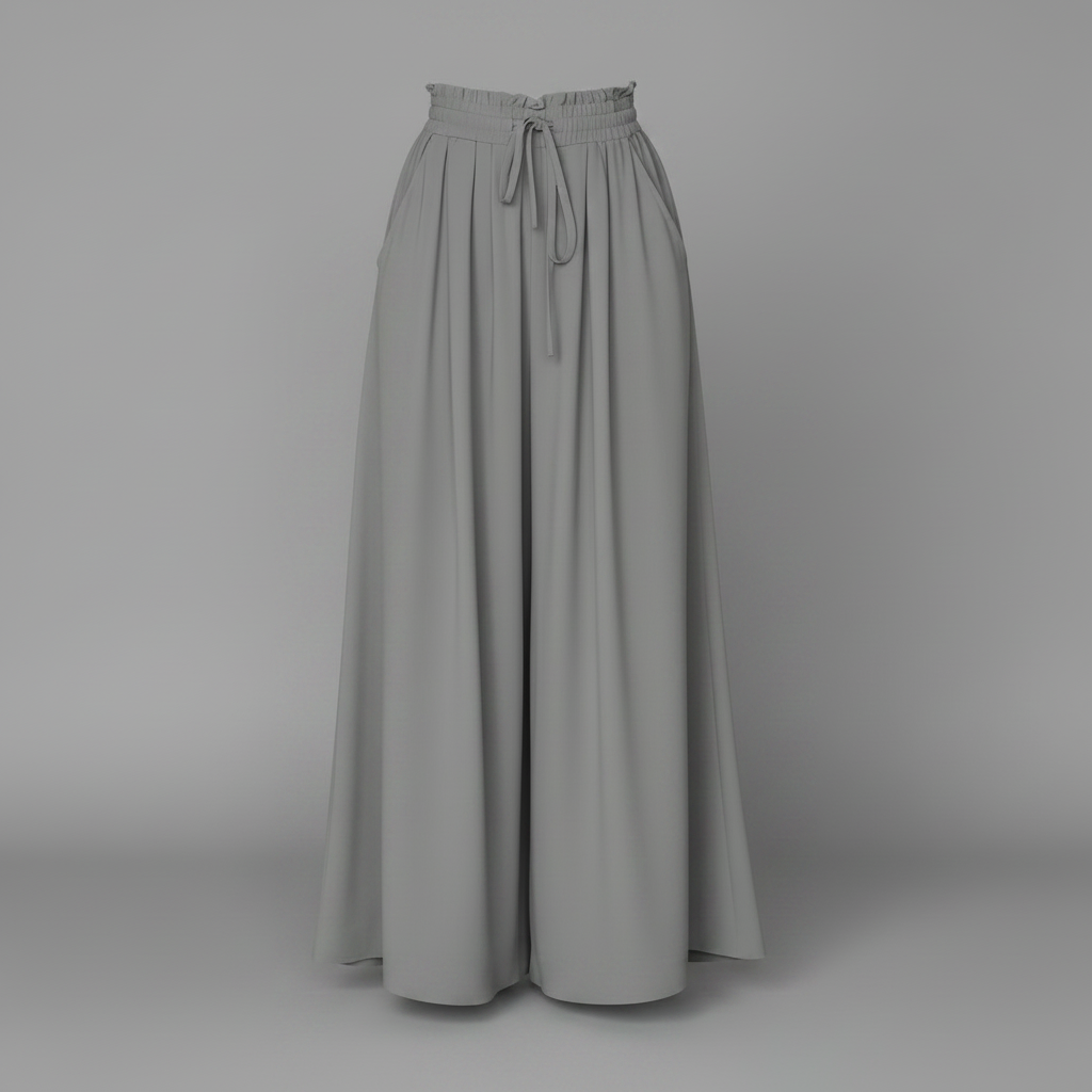 Linen Wide Leg Pants Women | Comfortable Black Trousers