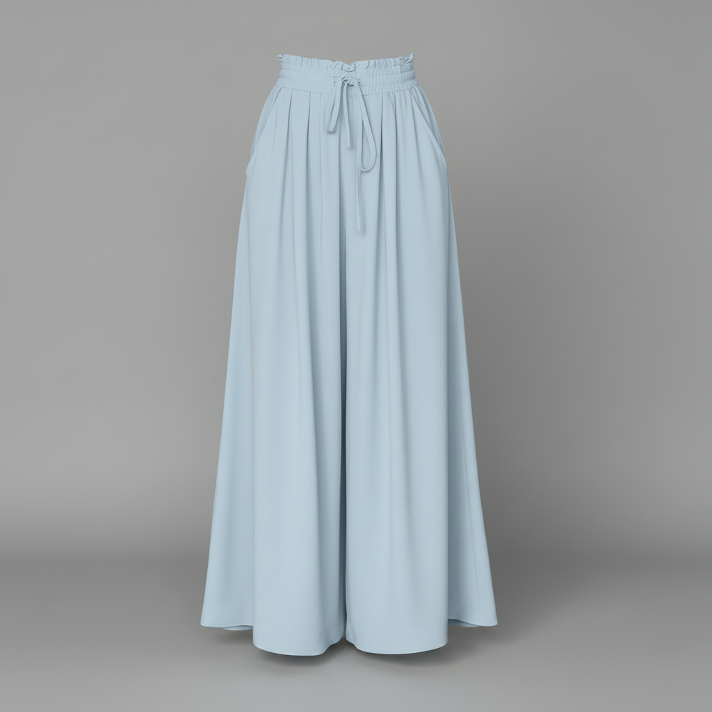 Linen Wide Leg Pants Women | Comfortable Black Trousers
