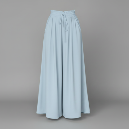 Linen Wide Leg Pants Women | Comfortable Black Trousers