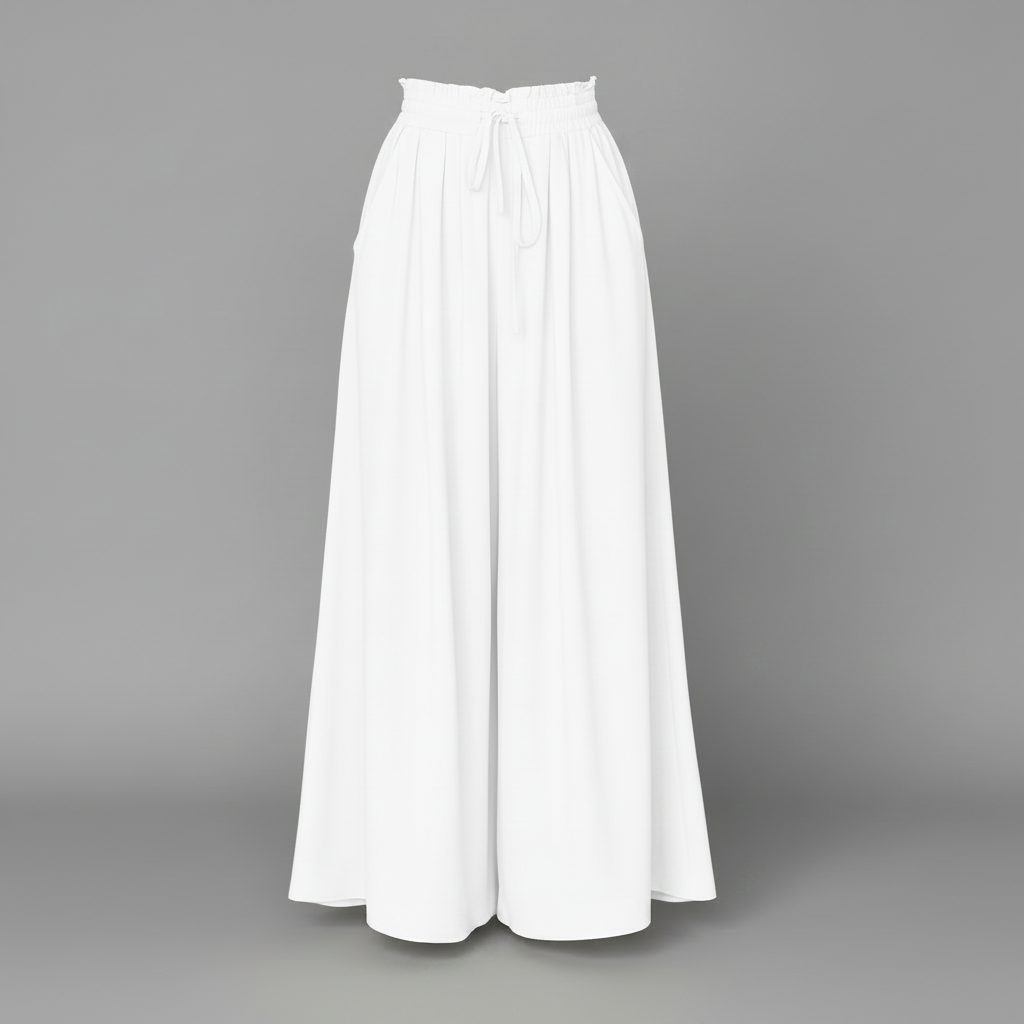 Linen Wide Leg Pants Women | Comfortable Black Trousers