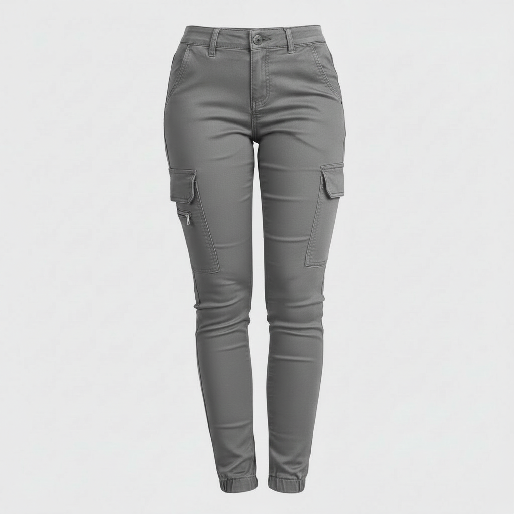 Modern Black Cargo Pants for Women | Trendy Urban Trousers