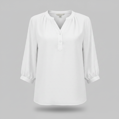 Silky Patchwork Women's Blouse | Versatile Summer Top