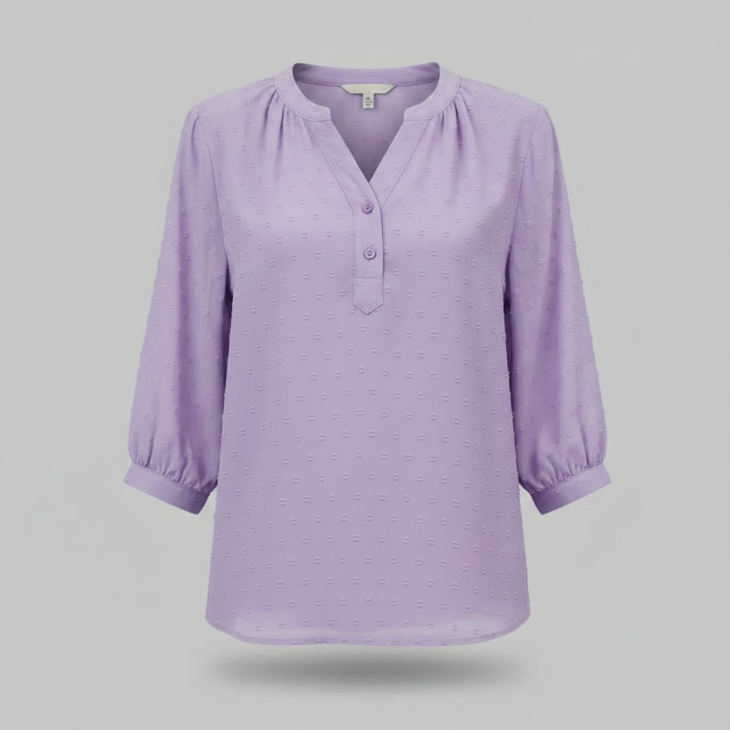 Silky Patchwork Women's Blouse | Versatile Summer Top