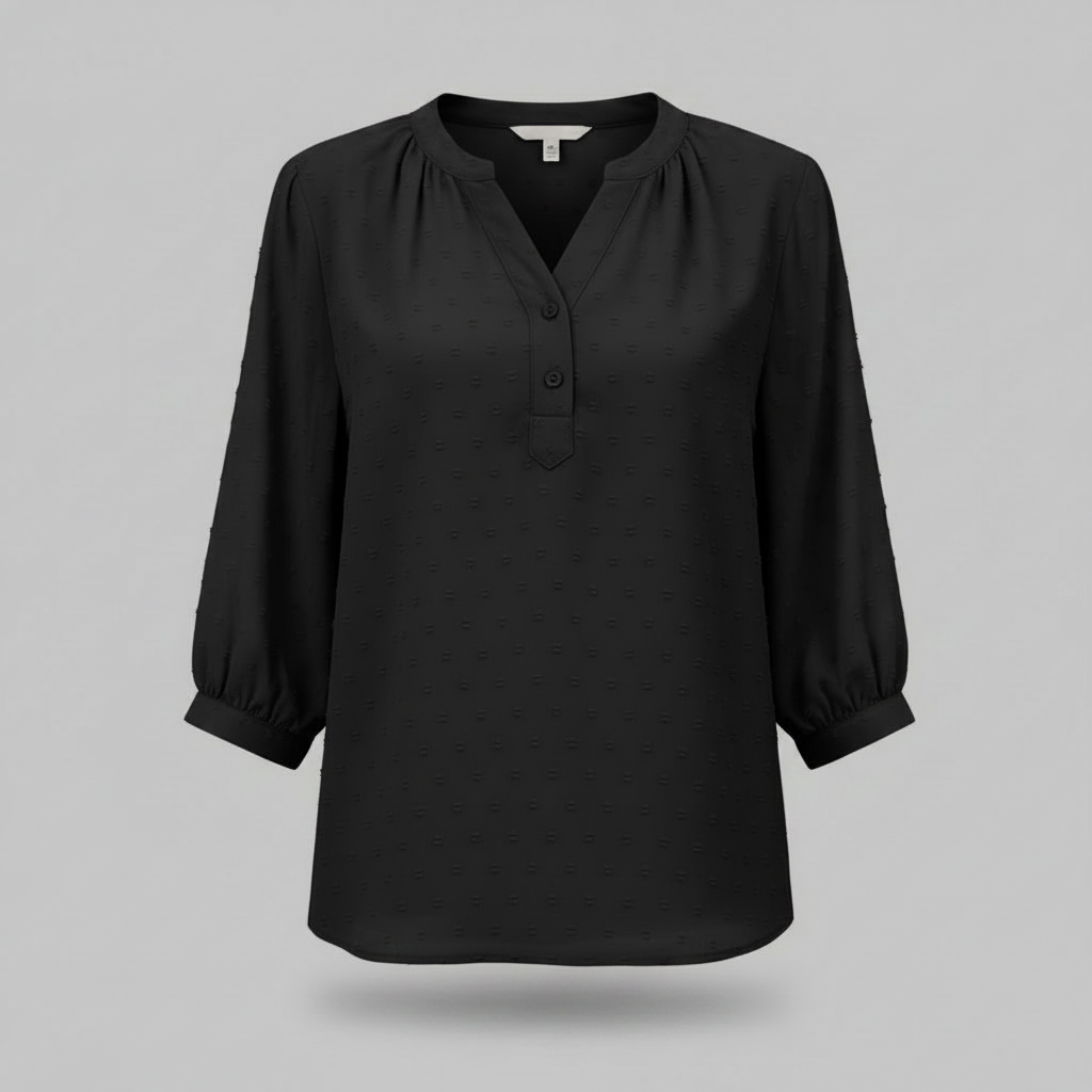 Silky Patchwork Women's Blouse | Versatile Summer Top