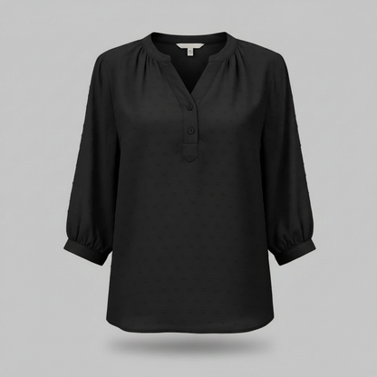 Silky Patchwork Women's Blouse | Versatile Summer Top