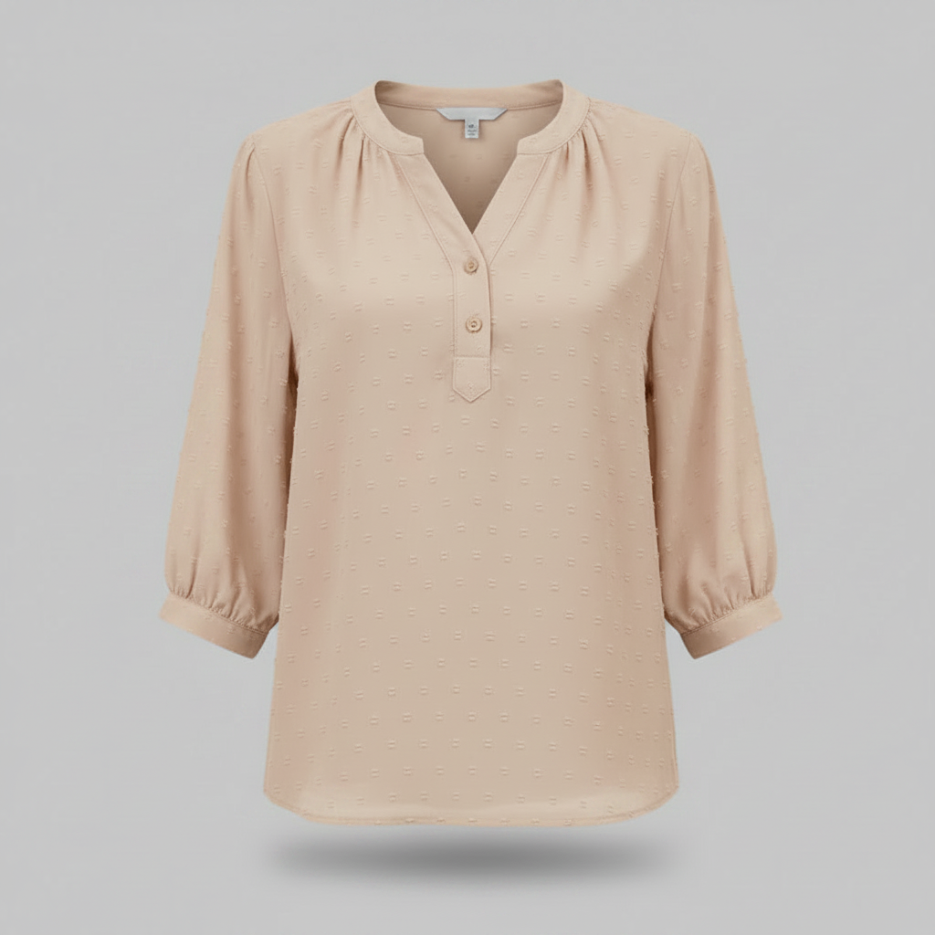 Silky Patchwork Women's Blouse | Versatile Summer Top