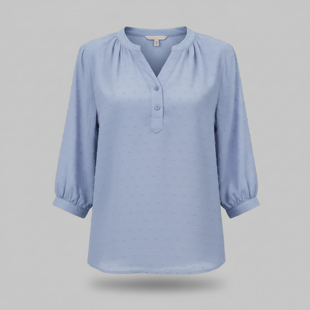 Silky Patchwork Women's Blouse | Versatile Summer Top