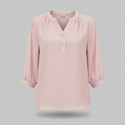 Silky Patchwork Women's Blouse | Versatile Summer Top