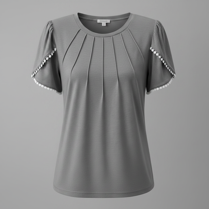 Vanessa Blouse | Women's Top Casual Summer Cotton Blouse