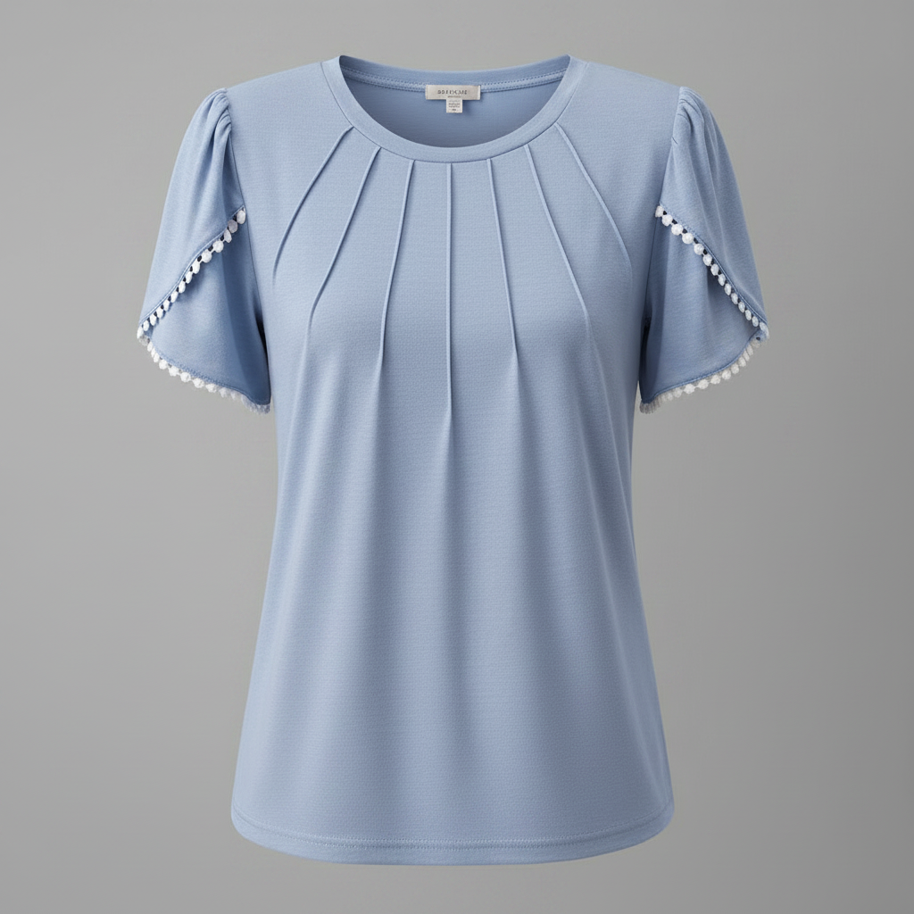 Vanessa Blouse | Women's Top Casual Summer Cotton Blouse